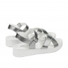 Dam sandaler 5049-1 silver