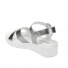 Dam sandaler 5049-1 silver