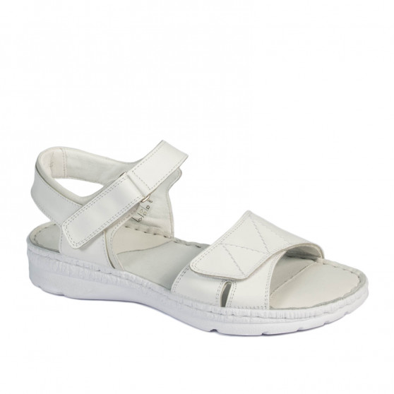 Dam sandaler 5090 vit