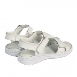 Dam sandaler 5090 vit