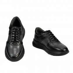 Herrskor casual/sport 950 svart kombinerad