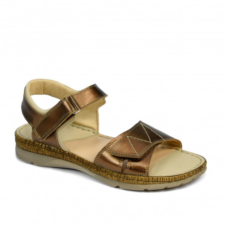 Dam sandaler 5090 koppar kombination
