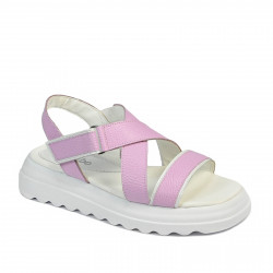 Dam sandaler 5092 rosa kombinerad