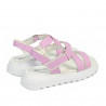 Dam sandaler 5092 rosa kombinerad
