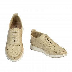 Damska loafers 6061 beige