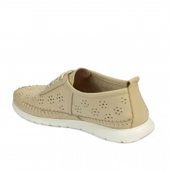 Damska loafers 6061 beige