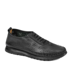 Damskor mokasiner 6061 svart
