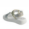 Dam sandaler 5082 silver+guld