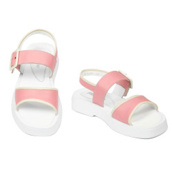 Dammsandaler 5094 rosa kombinerad