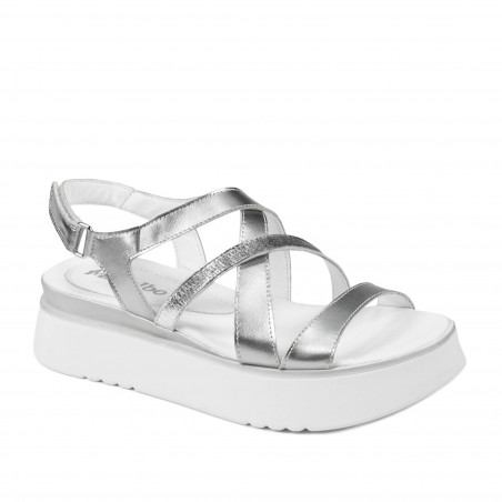 Dam sandaler 5100 silver kombinerad