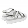 Dam sandaler 5100 silver kombinerad