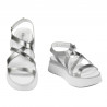 Dam sandaler 5100 silver kombinerad