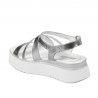 Dam sandaler 5100 silver kombinerad