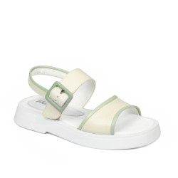 Dam sandaler 5094 beige kombinerad