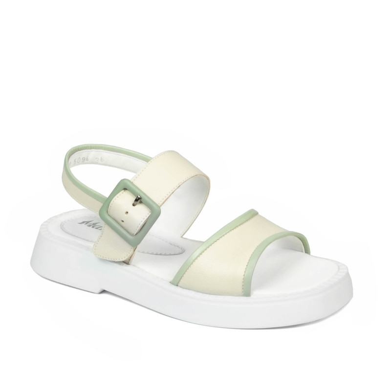 Dam sandaler 5094 beige kombinerad