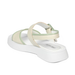 Dam sandaler 5094 beige kombinerad