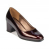 Eleganta damskor 1268 lack vinröd01