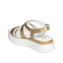 Dam sandaler 5100 guld kombinerad
