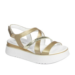Dam sandaler 5100 guld kombinerad