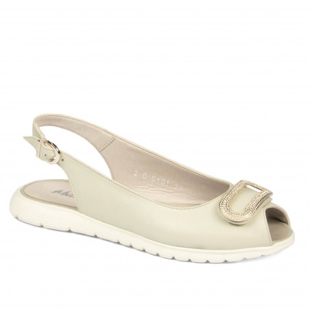 Dammsandaler 5101 beige