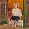 Småbarnssandaler 75c cappuccino kombinerat lifestyle