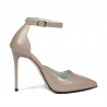 Eleganta damskor 1296 lack cappuccino
