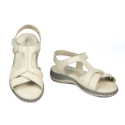 Damsandaler 5046 beige