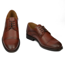 Eleganta herrskor 879 i konjak