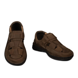 Herrar sandal 956 a brun