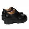 Damskor casual 6064 svart kombination