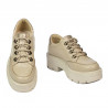 Dam casualskor 6064 beige kombinerad