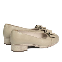 Damskor ballerina 6063 beige