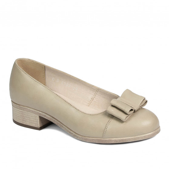 Damskor ballerina 6063 beige