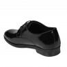 Eleganta herrskor 958 svart florantic