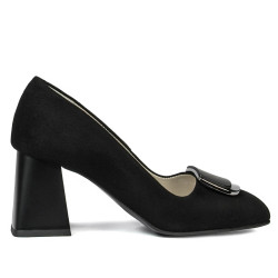 Eleganta damskor 1291 svart antilop