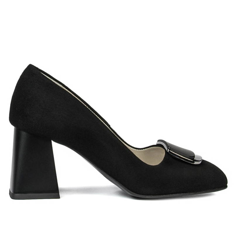 Eleganta damskor 1291 svart antilop