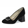 Eleganta damskor 1291 svart antilop