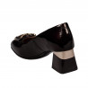 Eleganta damskor 1298 lack vinröd