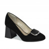 Eleganta damskor 1291 svart antilop