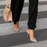 Eleganta damskor 1296 lack cappuccino lifestyle