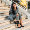 Eleganta damtofflor 1289 svart lifestyle