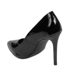 Eleganta damskor 1299 svart lack