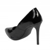 Eleganta damskor 1299 svart lack