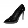 Eleganta damskor 1299 svart lack