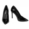 Eleganta damskor 1299 svart lack