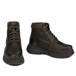 Herrboots 4138 tuxon kaki kombinerad