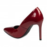 Eleganta damskor 1299 lackröd