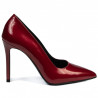 Eleganta damskor 1299 lackröd