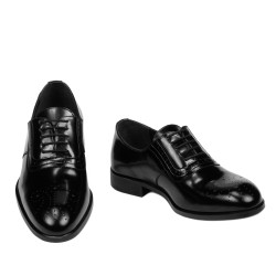 Eleganta herrskor 959 svart florantic