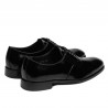 Eleganta herrskor 959 svart florantic